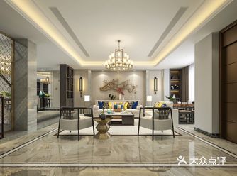 460㎡现代中式风格别墅装修效果图分享!