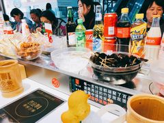 自助调料区-百品聚旋转火锅(号外店)