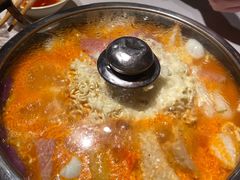 部队年糕火锅-七八冷面·延边朝鲜族美食(欢乐谷店)