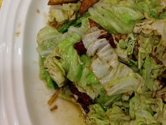 包包菜炒馕饼-新疆巴州金丝特餐厅(大钟寺店)