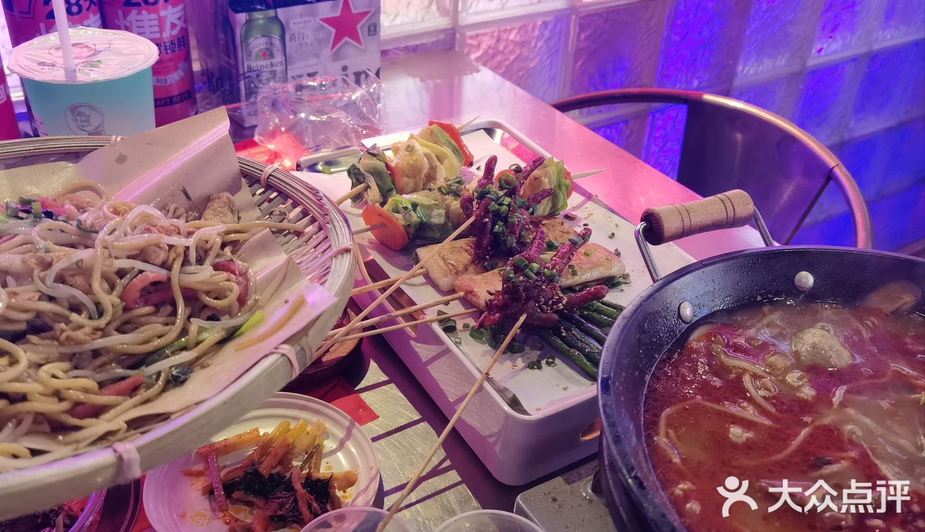 摇滚背景，我的美食日记
