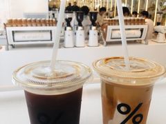 Ice latte-% Arabica阿拉比卡咖啡(前滩太古里店)