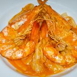 真正渤海湾海捕对虾制作，《大虾烧白菜》天花板