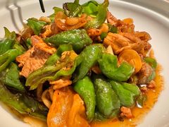 辣椒炒肉-绿茶餐厅(西单老佛爷店)