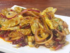 辣炒蛏子-叶存利海鲜大馅饺子(海宁路总店)