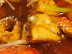 辣椒活帝王蟹-开海·红岛海鲜虾水饺(石老人店)