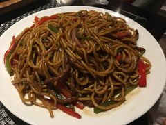 黑椒牛柳丝炒意粉-半秋山西餐厅(巴南万达广场店)