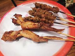果木炭烤鲜羊肉串-烧货·活海鲜炭烧(湖滨商业街店)