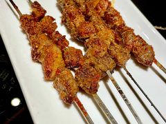 烤羊肉串-滨河壹号烤鸭