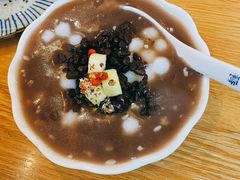 红豆酒酿圆子-花悦豆香