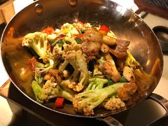 干锅花菜-绿茶餐厅(成都大悦城店)