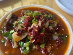 滚刀肉辣皮子拌面-新疆巴州金丝特餐厅(大钟寺店)