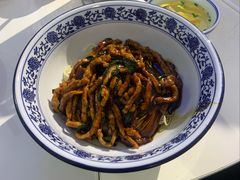 肉丝葱油拌面-君东记本帮面馆(天钥桥路店)