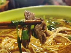 牛肉辣丁面-张记牛肉面馆(天津路店)