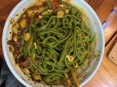 -手擀菠菜面(西康路店)