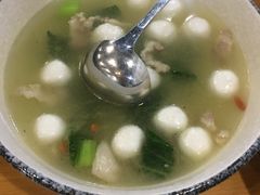 银耳绣球鱼丸-万景饭店·鱼街农家菜