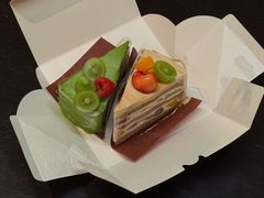 茉莉青提抹茶蛋糕-black rainbow coffee