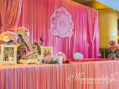 美雯婚庆丁山宾馆婚礼布置-丁山花园酒店-明园餐厅