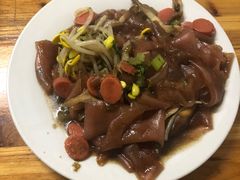 三鲜炒酿皮-何记酿皮店(西流湾店)