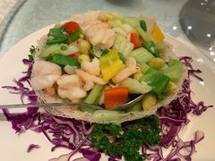 百合兰豆炒虾球-南园酒家(前进路店)