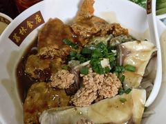 蟹黄膏鱼籽脆肉皖手打鱼滑捞河粉-荔林食店(西华路店)