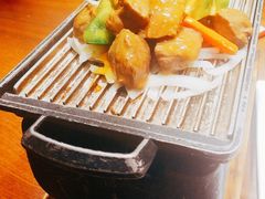 铁板牛肉粒-九井澤精致料理(金茂店)