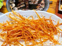 葱丝-草家酱蟹炭火烤肉店(珲春南路一店)