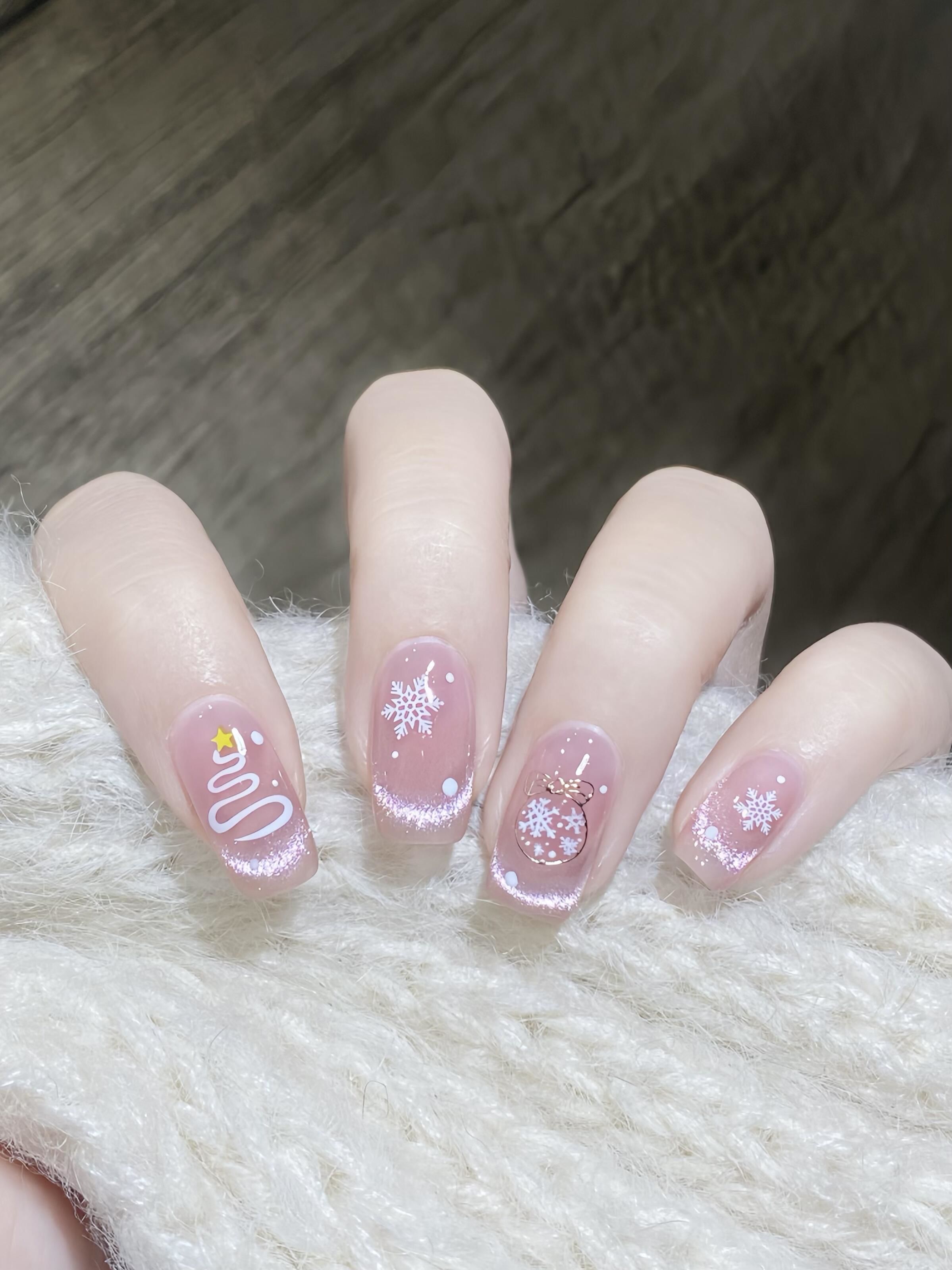 小清新美甲,少女心爆棚✨