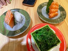 三文鱼腩小刺身-禾绿回转寿司(苏宁广场店)