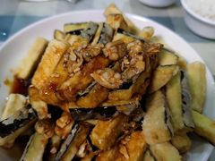 蛤蜊肉拌茄子-华春餐馆(鱼山路店)