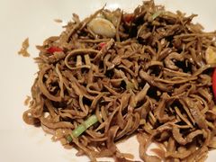 黑猪肉炒笋衣-秀儿四九城·新京菜(亚运村鸟巢店)