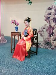 -后宫·古装汉服京剧儿童亲子全家福摄影