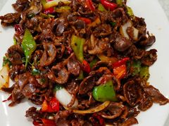 孜然鸡胗-添福来墨鱼饺子 · 海鲜东北菜(大连星海·黄浦路店)