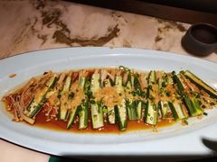 金银蒜蒸秋葵-绿茶餐厅(乐峰广场店)