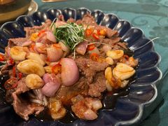 红葱头白灼牛肉-誉八仙粤菜(万象天地店)