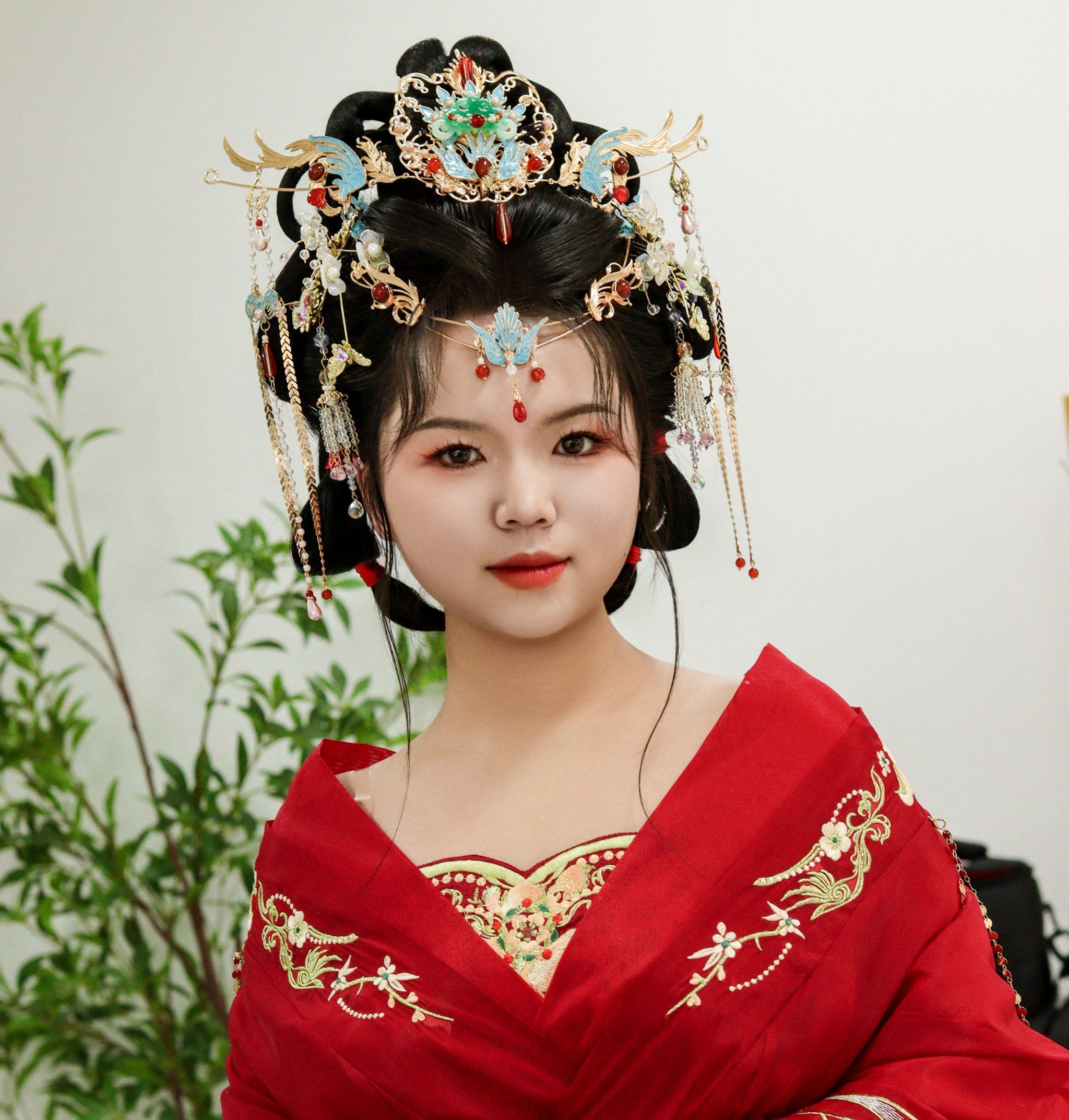 古风新娘造型记