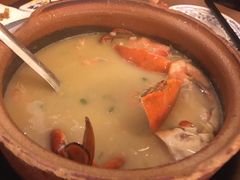 肉蟹沙虾粥-辉记潮汕海鲜砂锅粥(林和西店)
