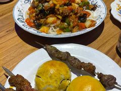 奇台过油肉拌面-胖老汉椒麻鸡清真新疆菜(西御街店)