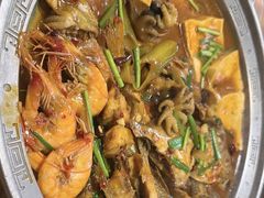 -东来菜馆•手抓海鲜家常菜•海鲜锅贴(鸽子窝店)