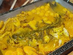 -东来菜馆•手抓海鲜家常菜•海鲜锅贴(鸽子窝店)