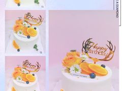 情深似海森系动物奶油水果蛋糕-艾加柒克蛋糕茶歇甜品台(春熙路店)