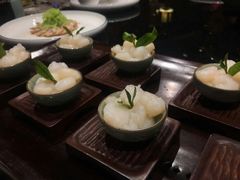 手剥龙井虾仁-十八棵（老龙井）御茶园(老龙井店)