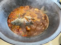 -北京龙庆四季香农家饭庄·灶台鱼·碳烤虹鳟鱼(龙庆峡店)