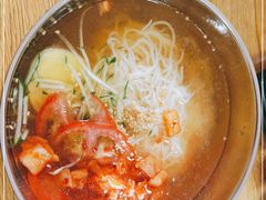 -吉林延边牛肉汤饭，大冷面