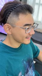 点击看大图 -藤野造型烫发染发