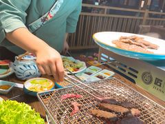 -明洞阿姨·韩式酱蟹烤肉·创意料理(三元桥店)