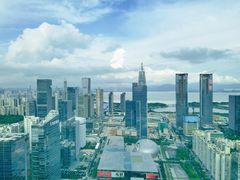 -深圳中洲万豪酒店·大堂酒廊·高空海景