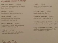 菜单-Ruth's Chris Steak House(Bellevue)