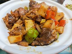 杏鲍菇牛肉粒-鑫真味私房菜馆