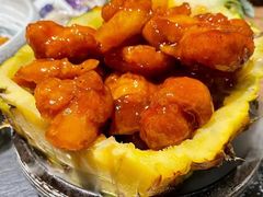 菠萝咕噜猴头菇-水木苼 蔬食料理